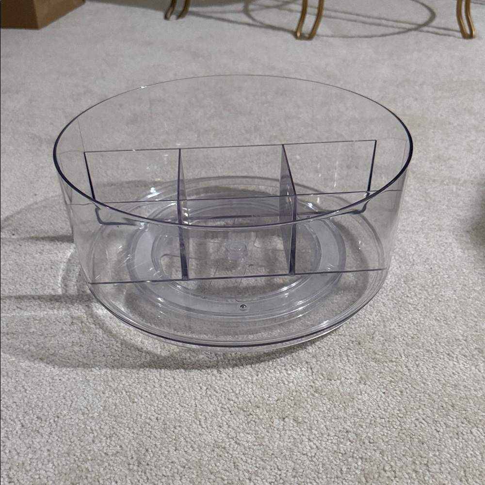 Clear Rotating Organizer
